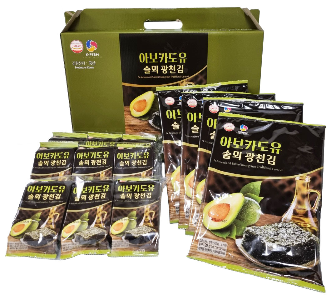 광천 아보카도유 전장4봉 + 도시락9봉