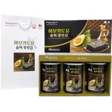 광천 아보카도유 김선물세트 5호(30g 3캔)