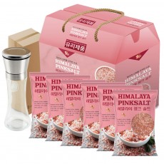 히말라야 핑크솔트 7p (250g 6봉, 스텐글라인더 1개)