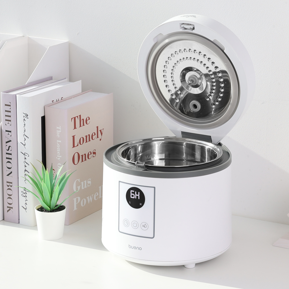 [브에노] 24년형 스테인레스 터치식 내솥분리 밥솥형 스팀 가열식 가습기 BN-HD600